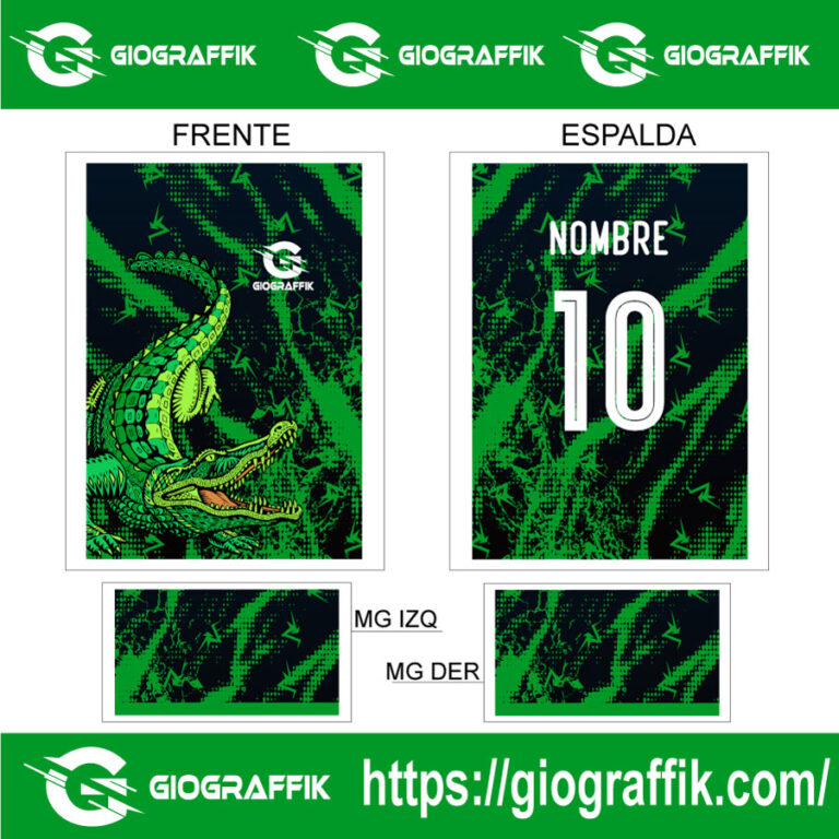 COCODRILE GREEN GRUNGE BLACK