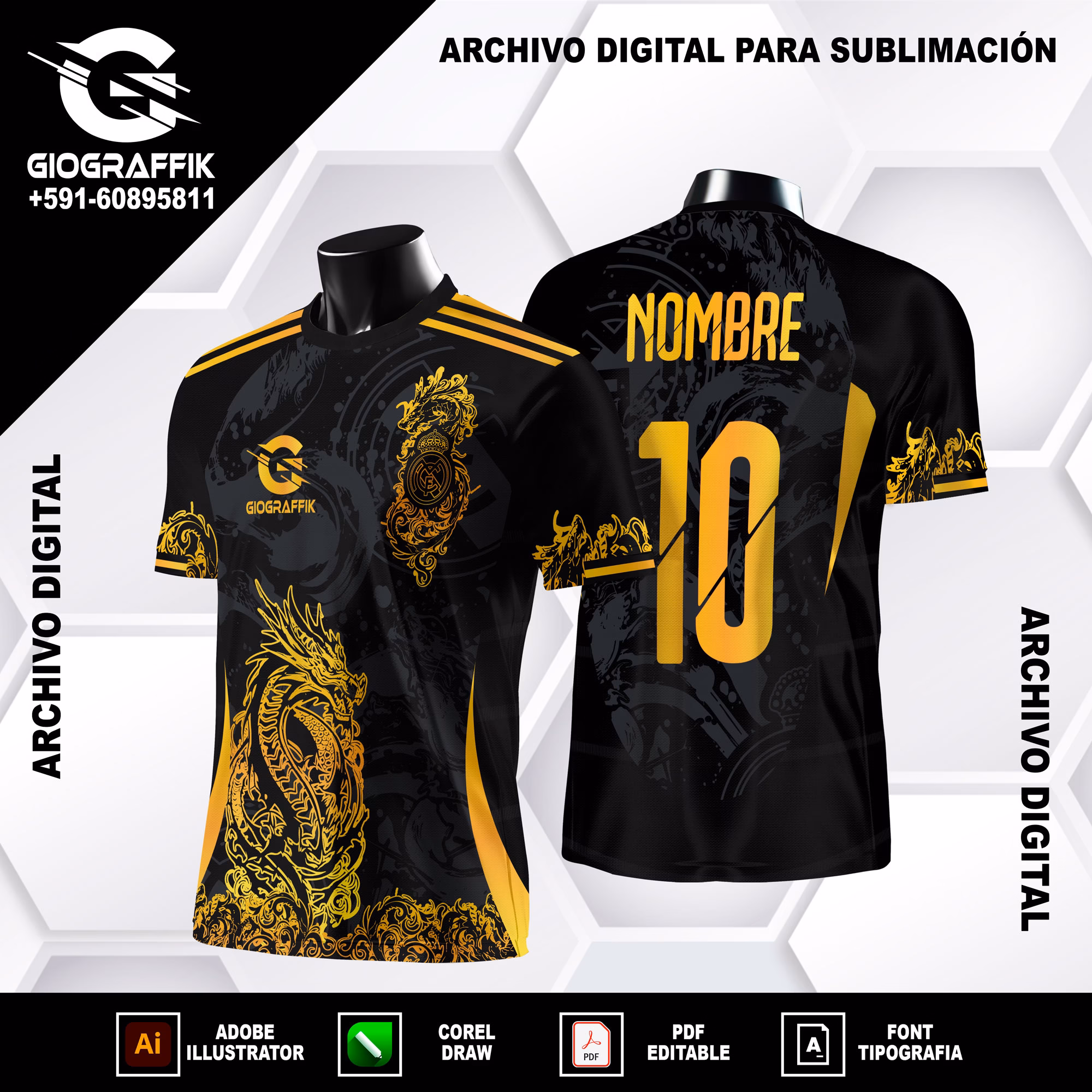 DRAGON DORADO BLACK