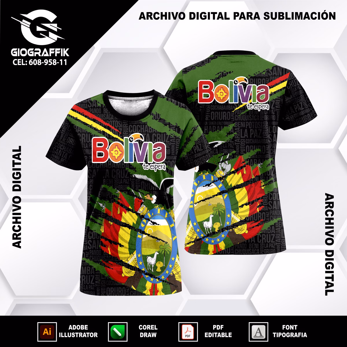 BOLIVIA 6 DE AGOSTO - DESIGN 06 - Imagen 2