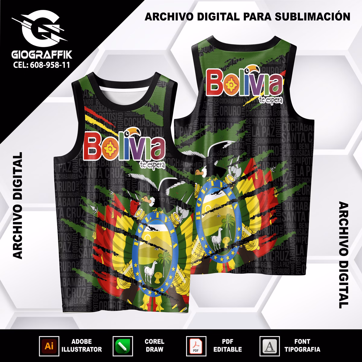 BOLIVIA 6 DE AGOSTO - DESIGN 06 - Imagen 3