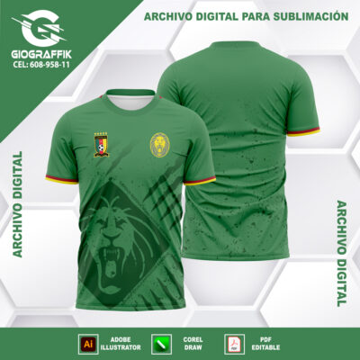 CAMERUN RED GREEN 2025