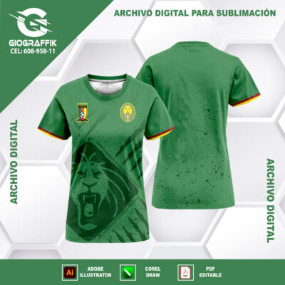 CAMERUN RED GREEN 2025