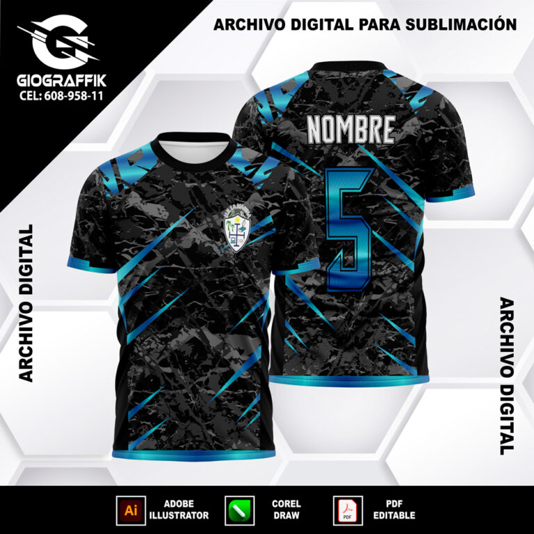COLEGIO LA MARINA GRUNGE DEGRADE BLUE