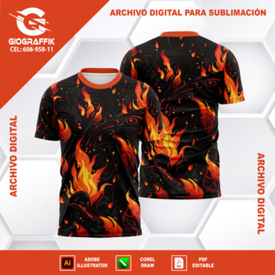 DESIGN LLAMAS FUEGO
