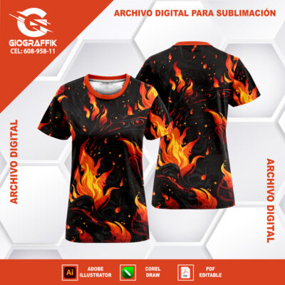 DESIGN LLAMAS FUEGO