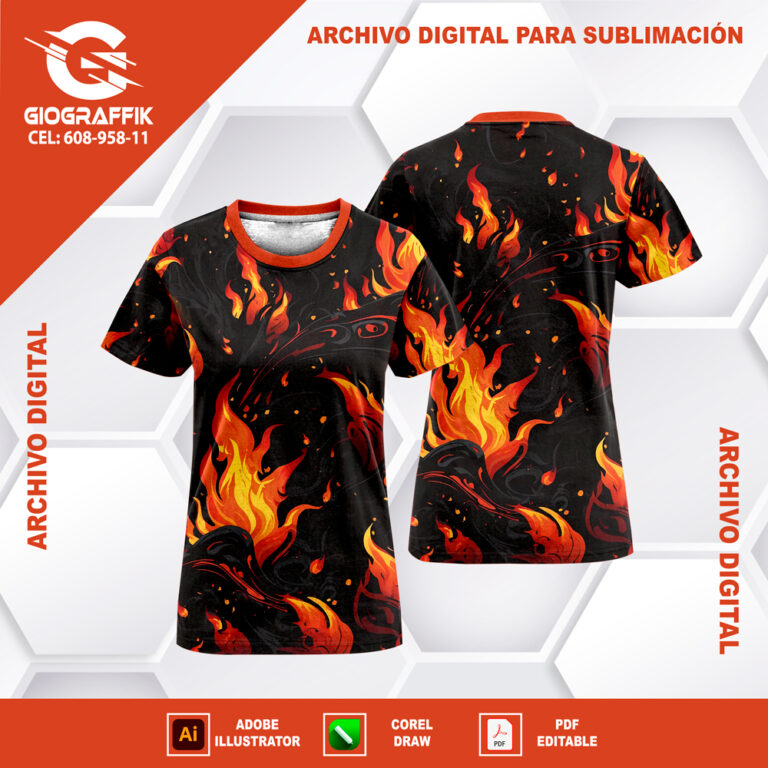 DESIGN LLAMAS FUEGO