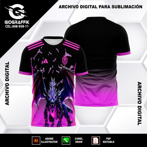 DRAGON DEGRADE MORADO