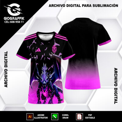 DRAGON DEGRADE MORADO