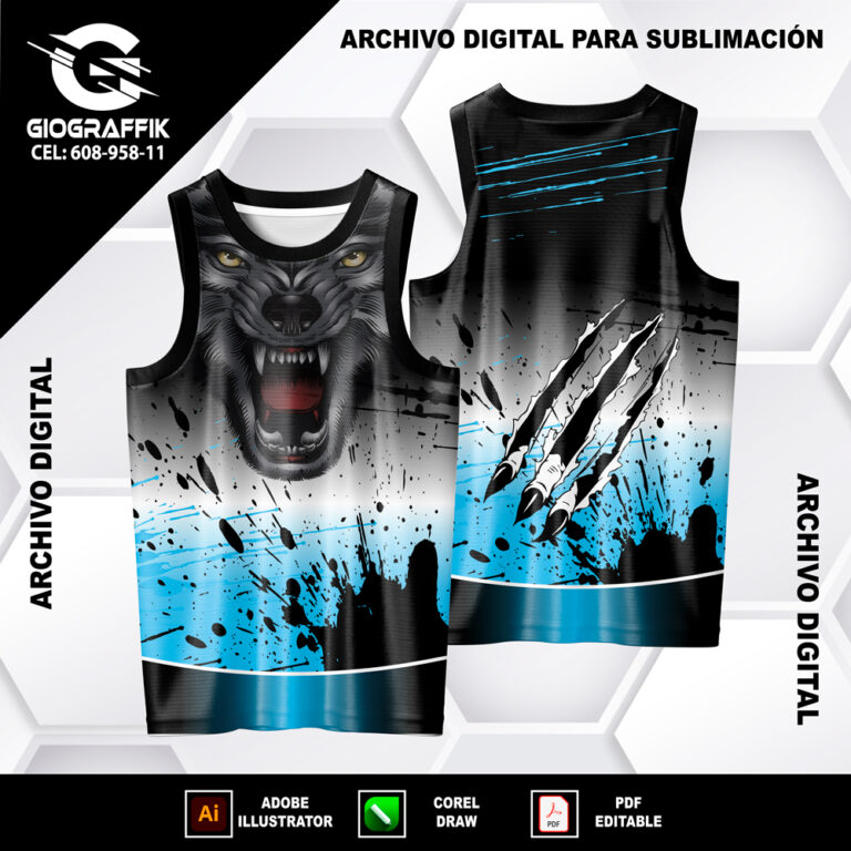LOBO GARRAS DEGRADE