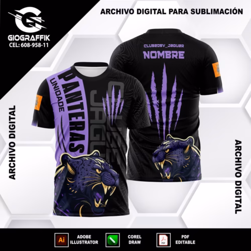 PANTERA MORADO GARRAS