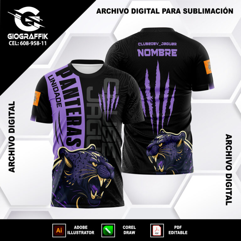 PANTERA MORADO GARRAS