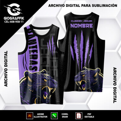 PANTERA MORADO GARRAS