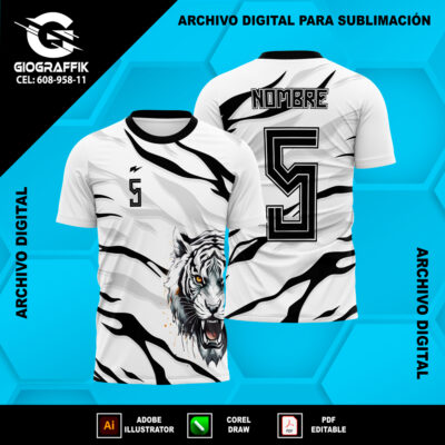 TIGRE WHITE TRAMA ARCO