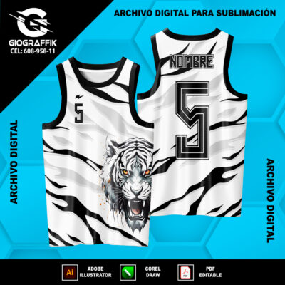 TIGRE WHITE TRAMA ARCO