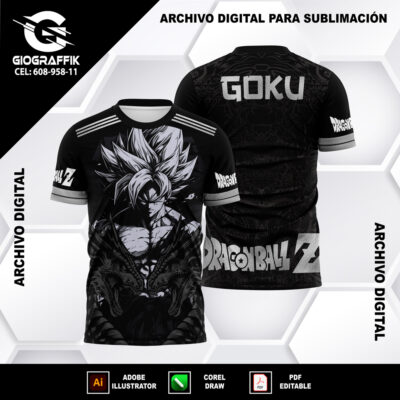 DBZ GOKU BLACK GRUNGE