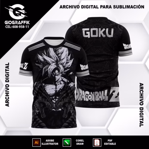 DBZ GOKU BLACK GRUNGE