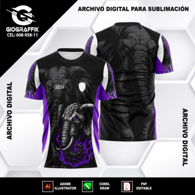 ELEPHANT MORADO BLACK