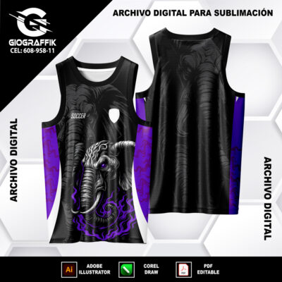 ELEPHANT MORADO BLACK