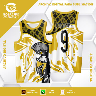 ESPARTANO YELLOW PATTERN