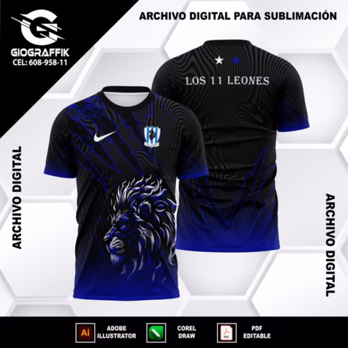 LEON TRAMA BLUE DEGRADE