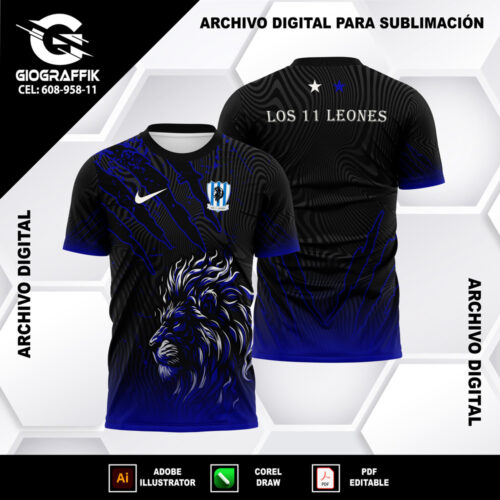 LEON TRAMA BLUE DEGRADE