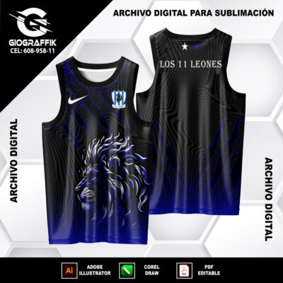 LEON TRAMA BLUE DEGRADE