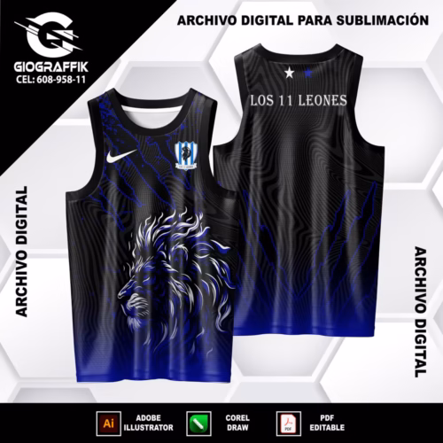 LEON TRAMA BLUE DEGRADE