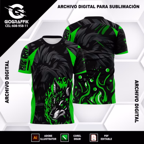 LOBO GREEN TRAMA BACKGROUND