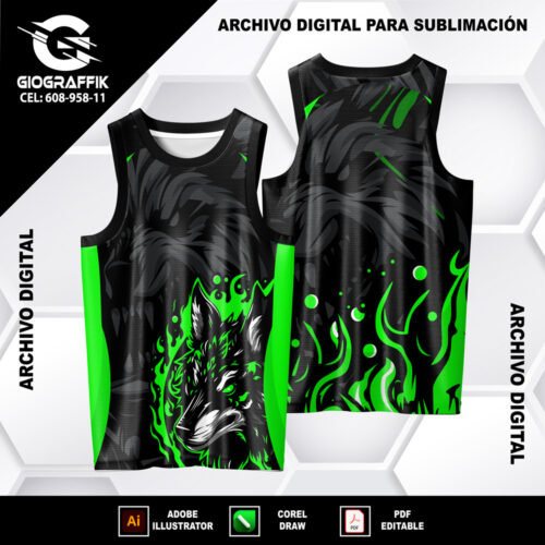 LOBO GREEN TRAMA BACKGROUND