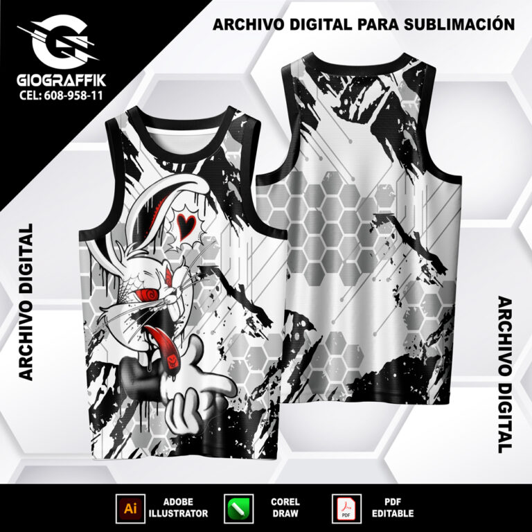 LOONEY TUNES TRAMA GRUNGE GRIS BLACK