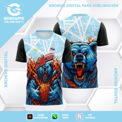 OSO FEROZ CIAN TRAMA BLUE