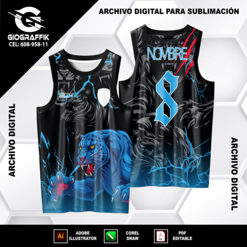 PANTERA CELESTE DEGRADE RAYO