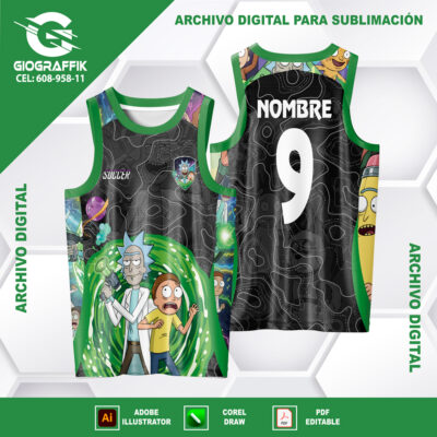 RICKY MORTIN TOPOGRAFIA TRAMA GREEN
