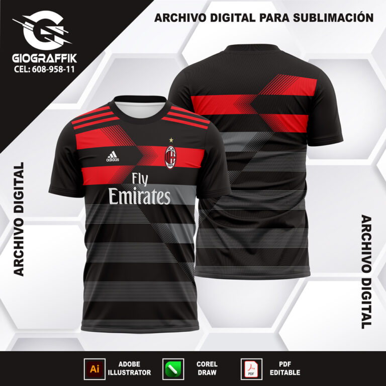 AC MILAN BLACK LINEAS SPEED