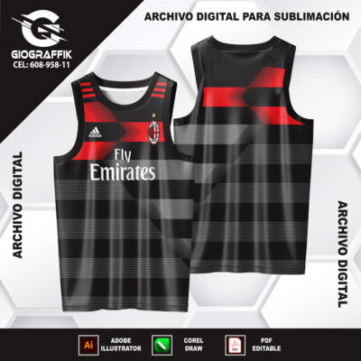 AC MILAN BLACK LINEAS SPEED