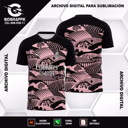 AC MILAN MONTAÑA PEZ ROSADO CIUDAD