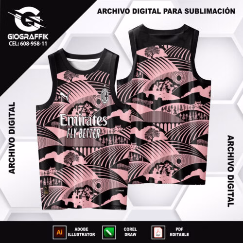 AC MILAN MONTAÑA PEZ ROSADO CIUDAD