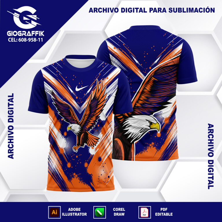 AGUILA BLUE GRUNGE ORANGE