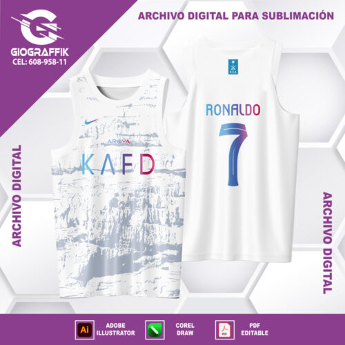AL NASSR 2023-24 LOCAL OFICIAL DEGRADE MAGENTA CIAN
