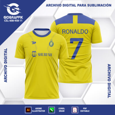 AL NASSR 2023-24 LOCAL YELLOW BLUE