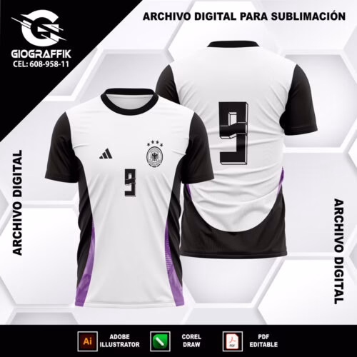 ALEMANIA EURO VISITANTE 2024-25 ADIDAS