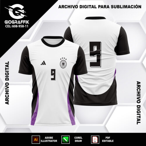 ALEMANIA EURO VISITANTE 2024-25 ADIDAS