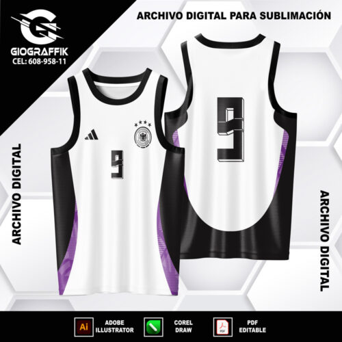 ALEMANIA EURO VISITANTE 2024-25 ADIDAS