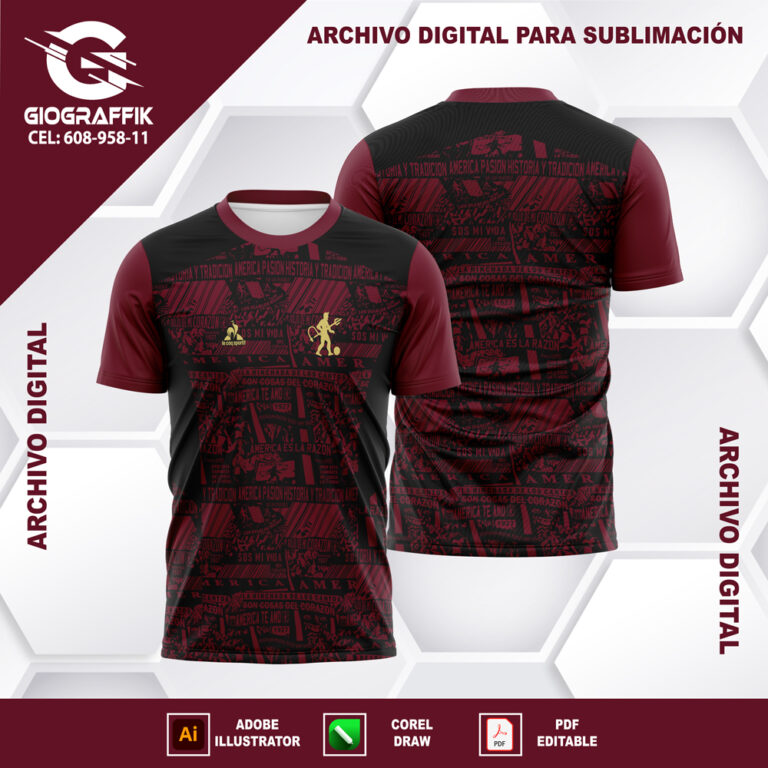 AMERICA DE CALI GUINDO BLACK GRUNGE