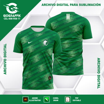 ARABIA SAUDITA GREEN NIKE GEOMETRIC