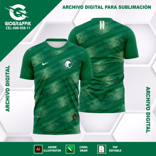 ARABIA SAUDITA GREEN NIKE GEOMETRIC