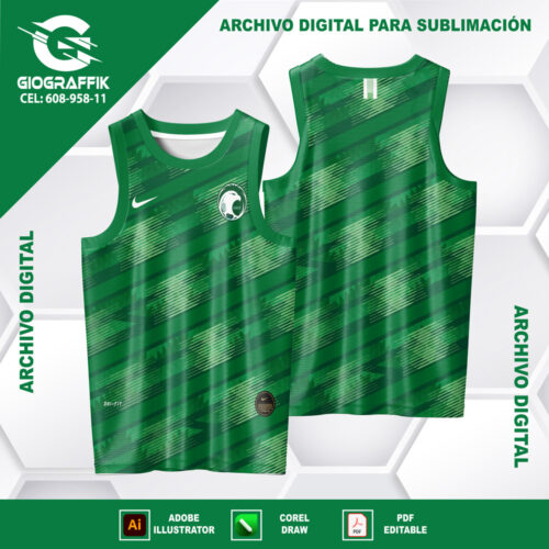 ARABIA SAUDITA GREEN NIKE GEOMETRIC