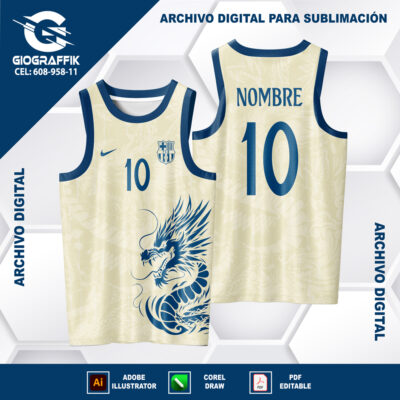 BARCELONA LLAMAS BLUE DRAGON CREMA