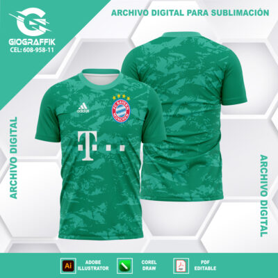 BAYER MUNICH ARQ GRUNGE GREEN