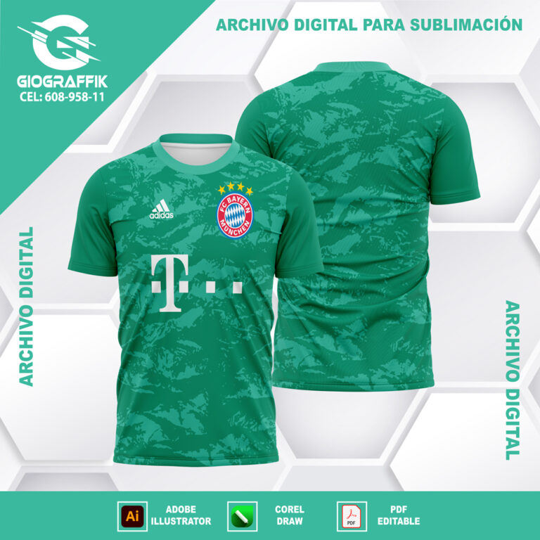 BAYER MUNICH ARQ GRUNGE GREEN